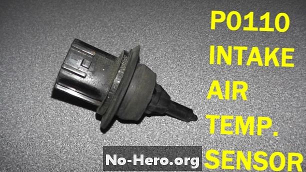P0110 - ieplūdes gaisa temperatūras (IAT) sensora darbības traucējumi