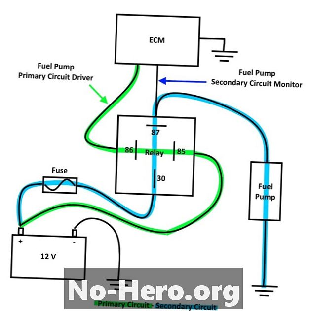 P0231 – 저전압 연료 펌프 보조 회로 저 - 문제 코드