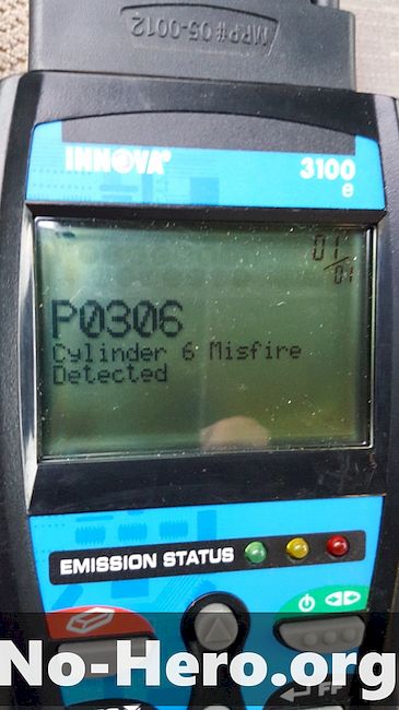 P0306 –シリンダー6-不発を検出