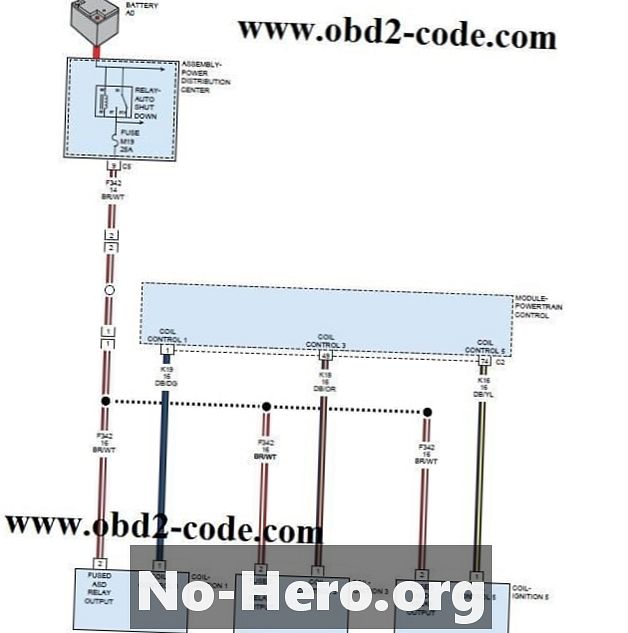 P2302 - Cuộn dây đánh lửa A, mạch thứ cấp - trục trặc