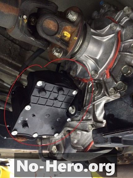 P2772 - Firehjulstræk, switch med lavt gearforhold - rækkevidde / ydeevne problem